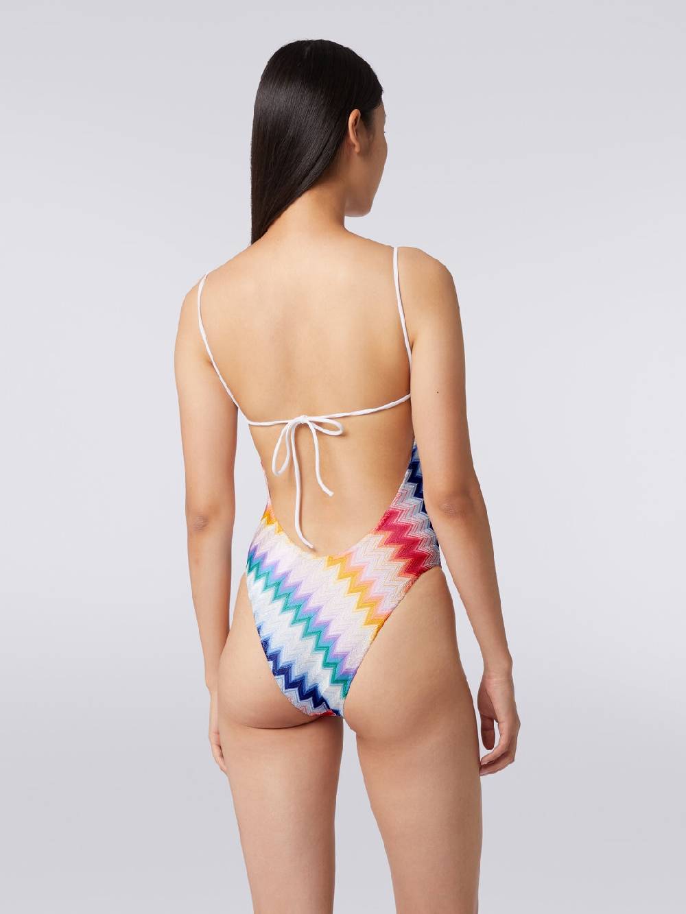 Missoni Costume intero zig zag con lurex Economico