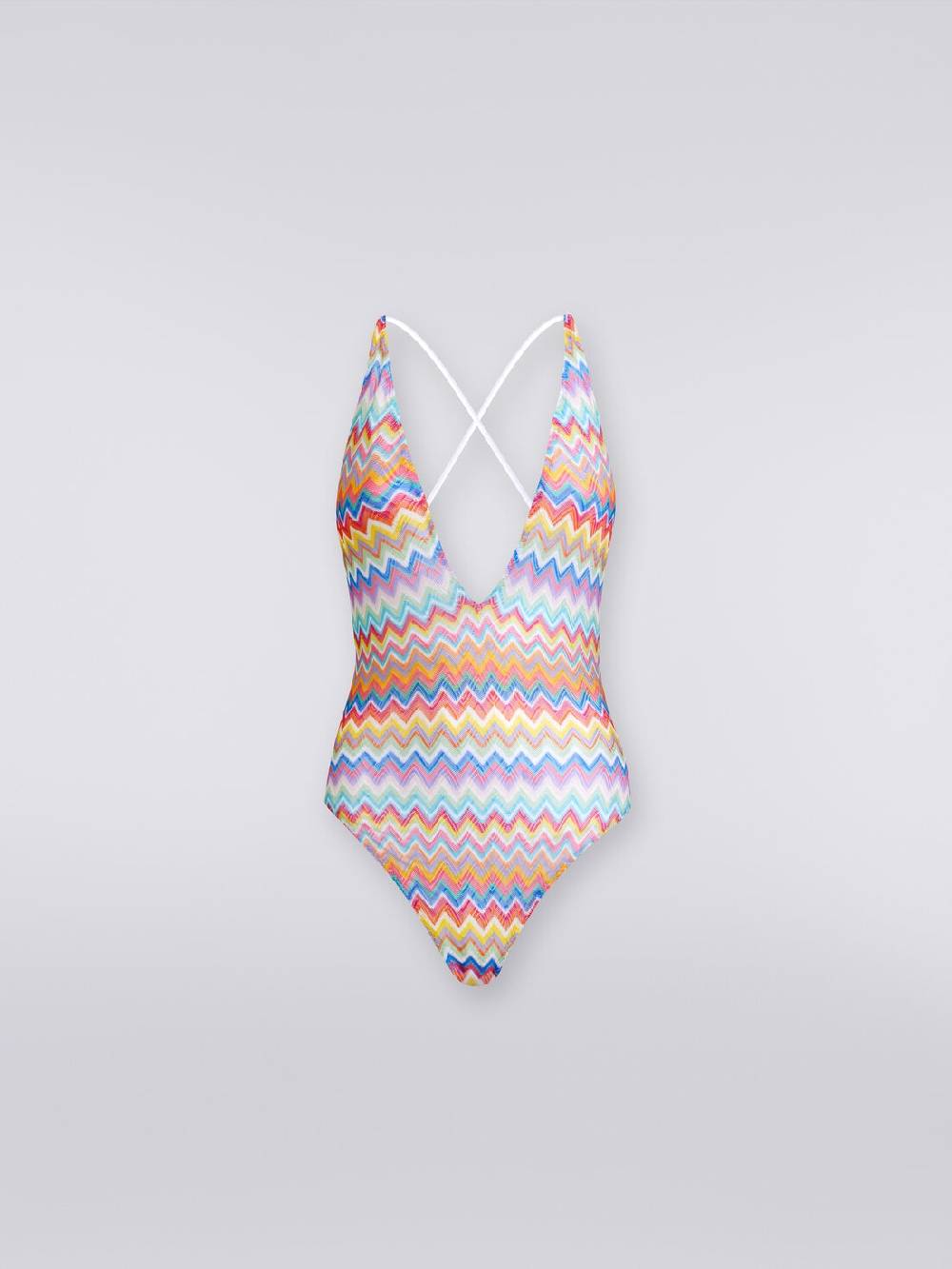 Missoni Costume intero stampa zig zag con scollatura a V Outlet