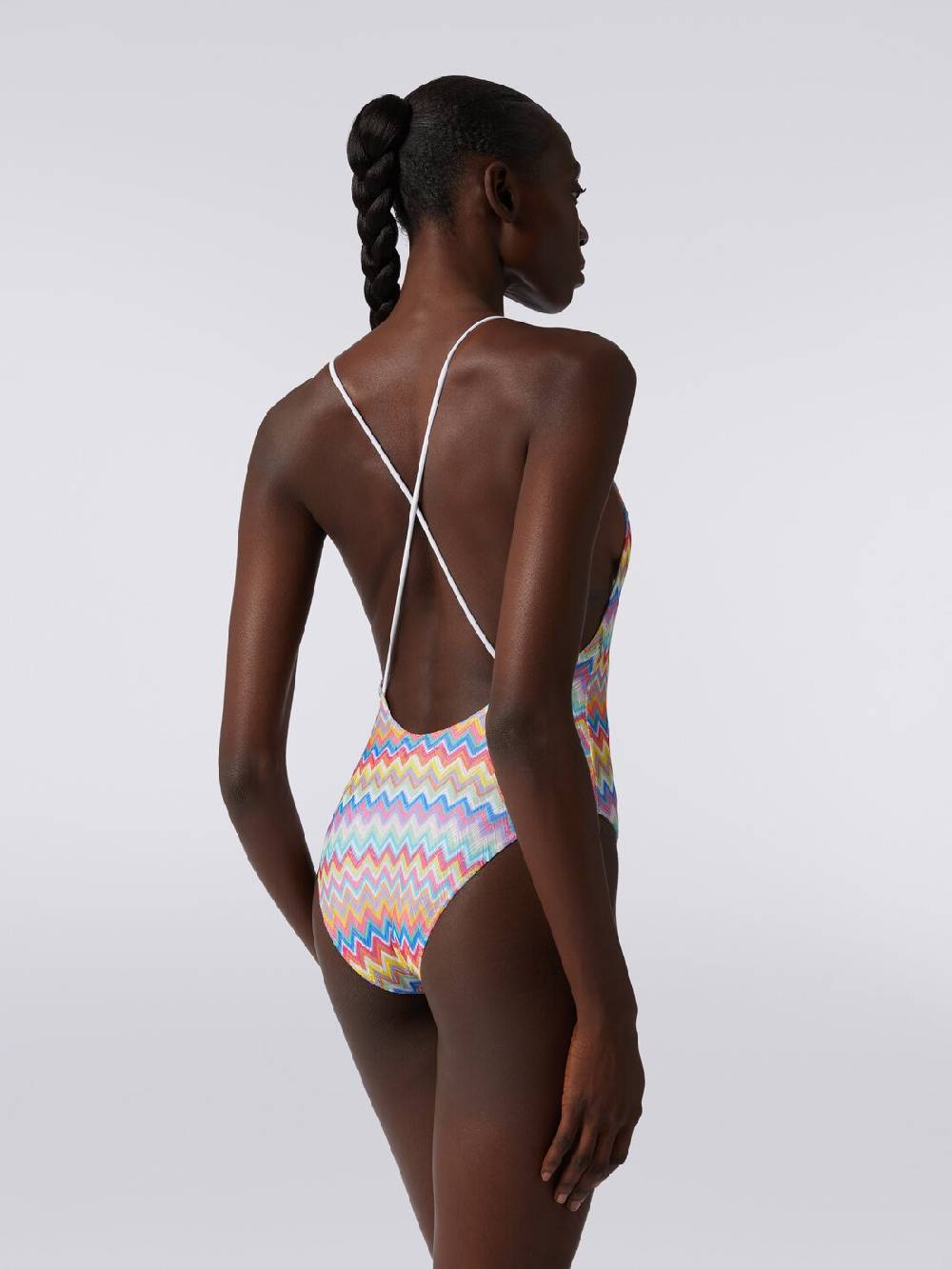 Missoni Costume intero stampa zig zag con scollatura a V Outlet