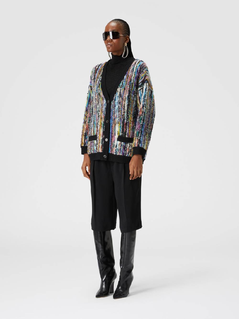 Missoni Bermuda classici in viscosa con inserto chevron Sconto di tempo limitato