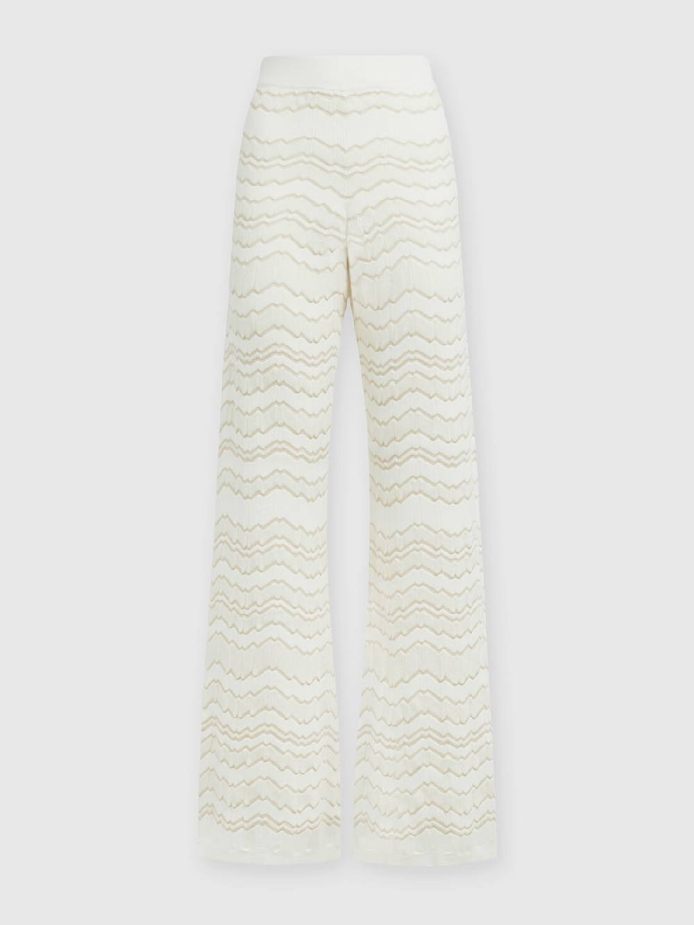 Missoni Pantapalazzo con zig zag tono su tono Flash Sale
