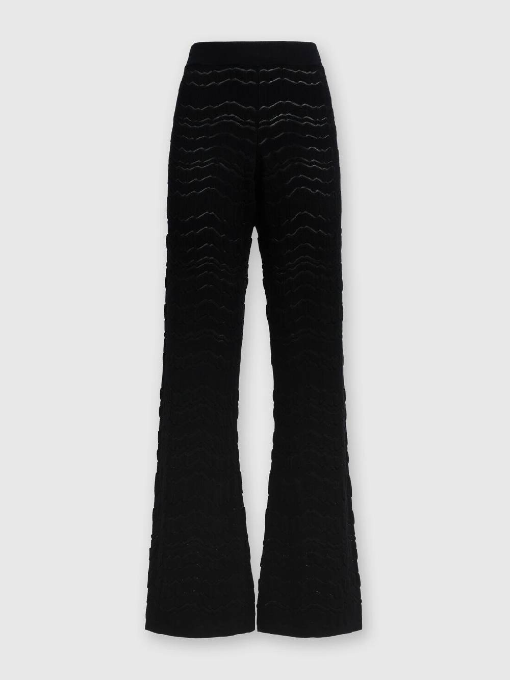 Missoni Pantapalazzo con zig zag tono su tono Fornitura limitata