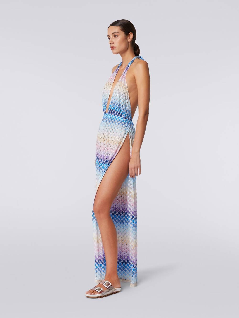 Missoni Tuta pantalone effetto pizzo dégradé con lurex Black Friday