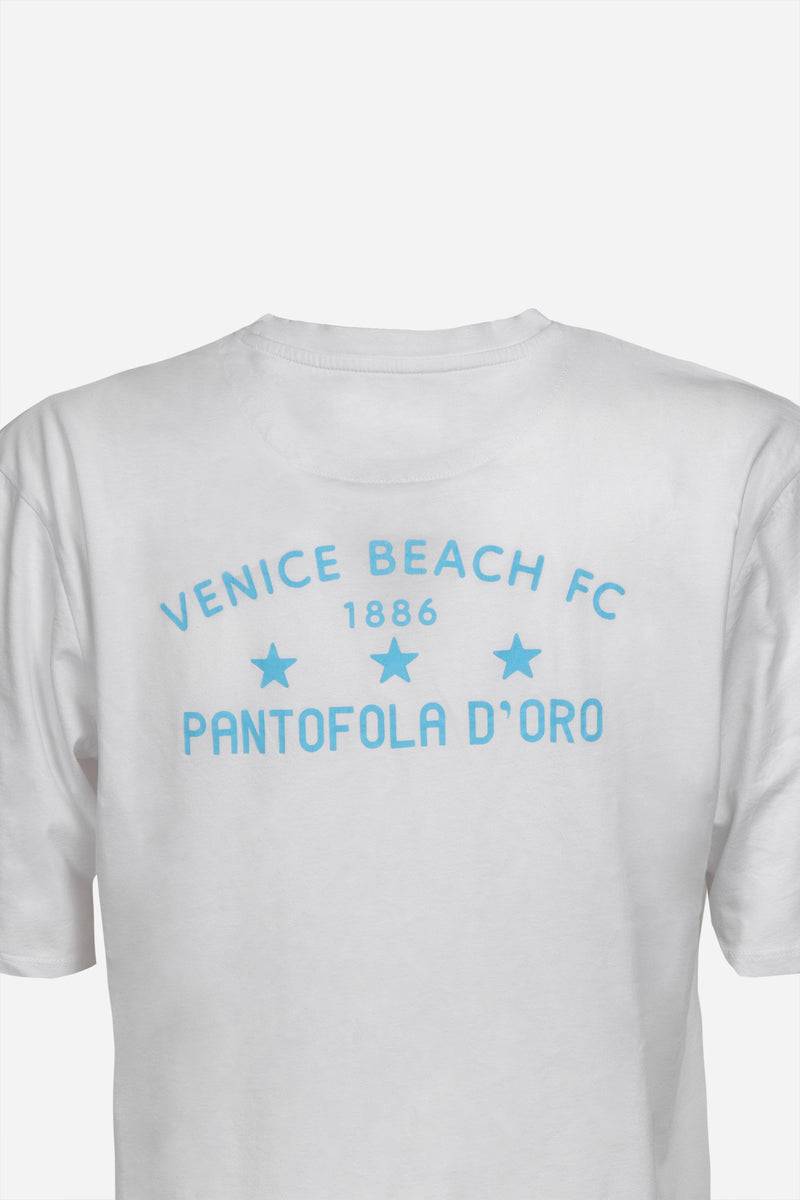 Pantofola Doro T-shirt con logo vintage PDO x Venice Beach FC Promozione