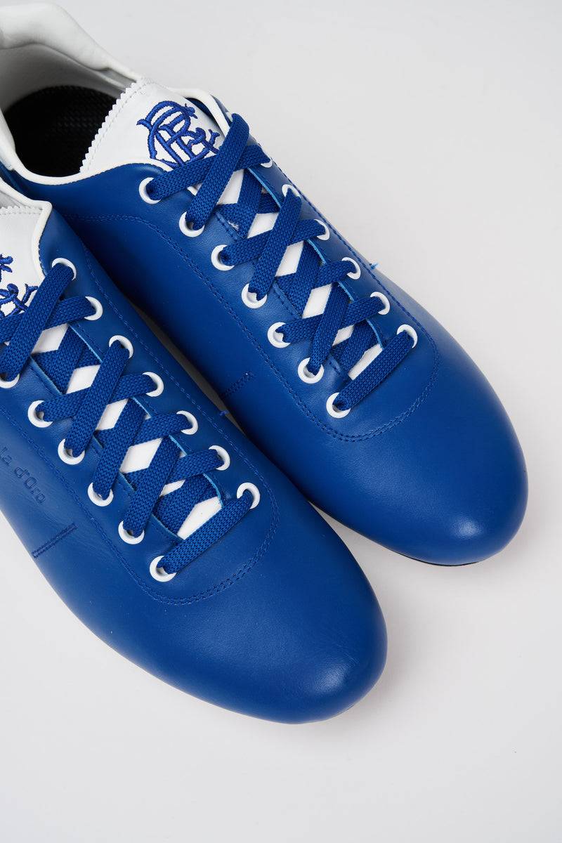 Pantofola Doro Scarpe da calcio in pelle Lazzarini x GLASGOW RANGERS Negozi Online