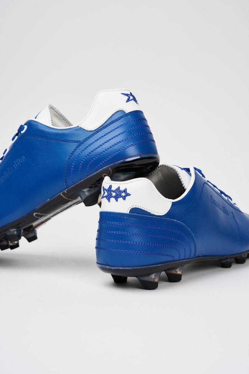 Pantofola Doro Scarpe da calcio in pelle Lazzarini x GLASGOW RANGERS Negozi Online