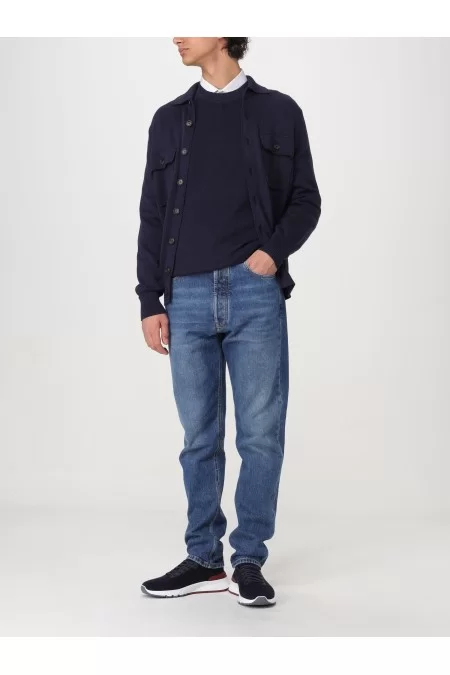 BRUNELLO CUCINELLI Cardigan uomo di Brunello Cucinelli Elegante cardigan in cashmere e lana di alta qualità. Perfetto per ogni occasione Consegna Veloce