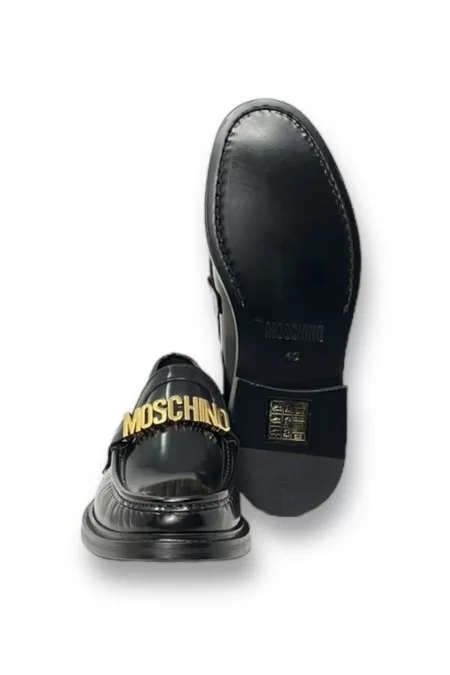 MOSCHINO MOSCHINO Marchio di lusso con moccasini di alta qualità e design unico Nuova