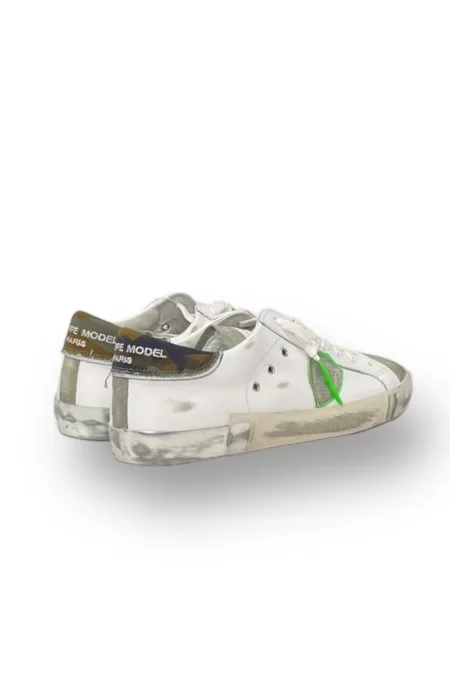 PHILIPPE MODEL PRSX BASSO PHILIPPE MODELLO PRSX VCC1 Un modello basico di scarpe ispirato al design di Philippe Model Italia