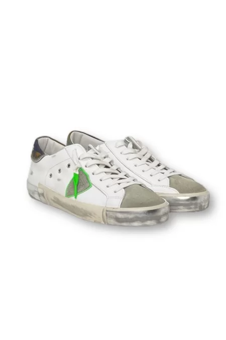 PHILIPPE MODEL PRSX BASSO PHILIPPE MODELLO PRSX VCC1 Un modello basico di scarpe ispirato al design di Philippe Model Italia
