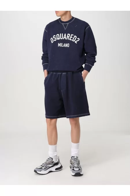 DSQUARED2 Sweatshirt DSQUARED2 per uomo Maglione di alta qualità con design alla moda. Materiale morbido e confortevole per un look elegante e casual. Perfetto per ogni occasione, dalla palestra alle uscite informali Prezzo Ridotto