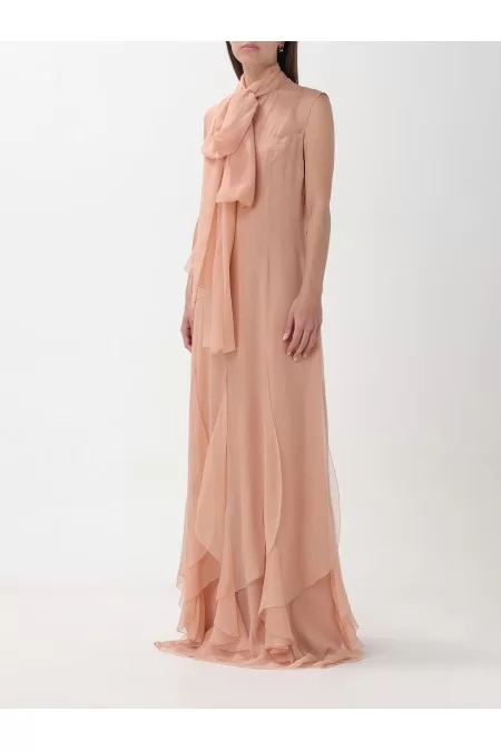 ALBERTA FERRETTI ABITO CHIFFON In Saldo