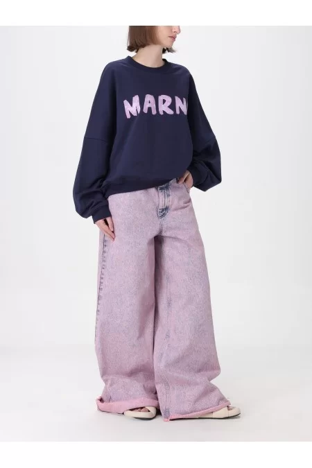 MARNI Felpa da donna MARNI Comfort e stile unici con il marchio MARNI sulle maglie Saldi Di Fabbrica