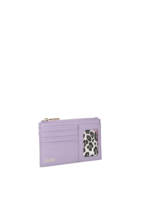 LIUJO ACCESSORI ECS CARD HOLDER CON ZIP In Linea