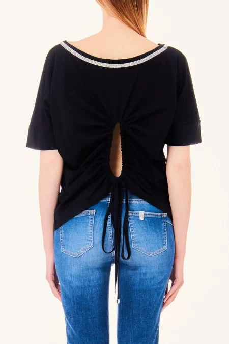 LIUJO JEANS CORE T-SHIRT MODA M/C Promozione Limitata