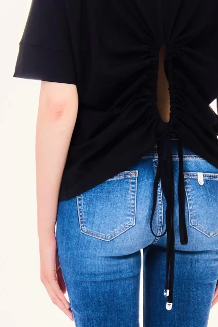 LIUJO JEANS CORE T-SHIRT MODA M/C Promozione Limitata