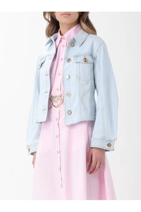 PINKO BOB GIUBBINO DENIM COMFORT Super Saving Price