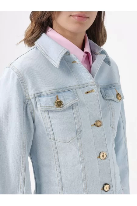 PINKO BOB GIUBBINO DENIM COMFORT Super Saving Price