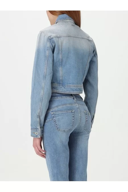 LIU JO BLUE DENIM GIUBBINO DENIM SCOOP Shopping Online