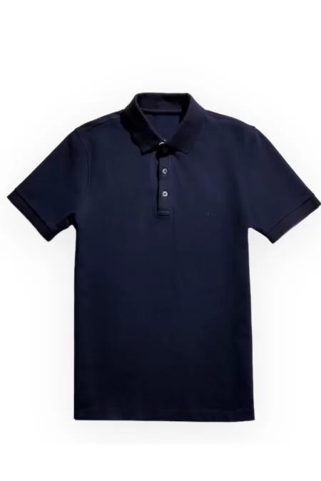 FAY POLO DB COLLAR PIQUET STR BICOLOR Sconto