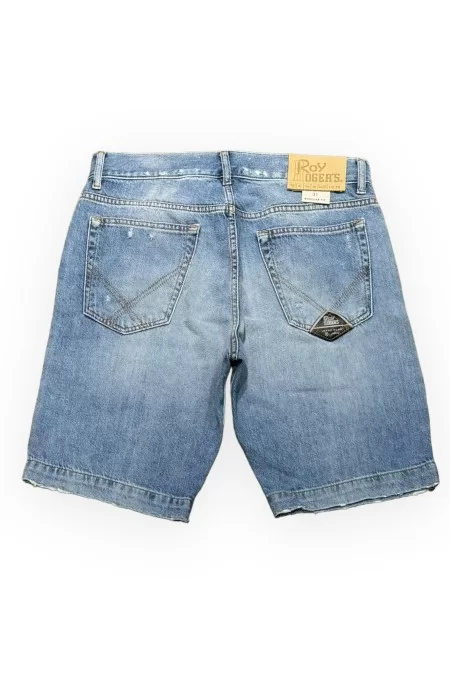 ROY ROGER'S BERMUDA 529 DENIM LIGHT ELAS SAMMY DENIM Vendite Flash