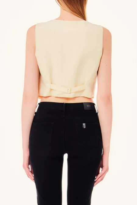 LIUJO JEANS CORE GILET TS NAV Offerta natalizia