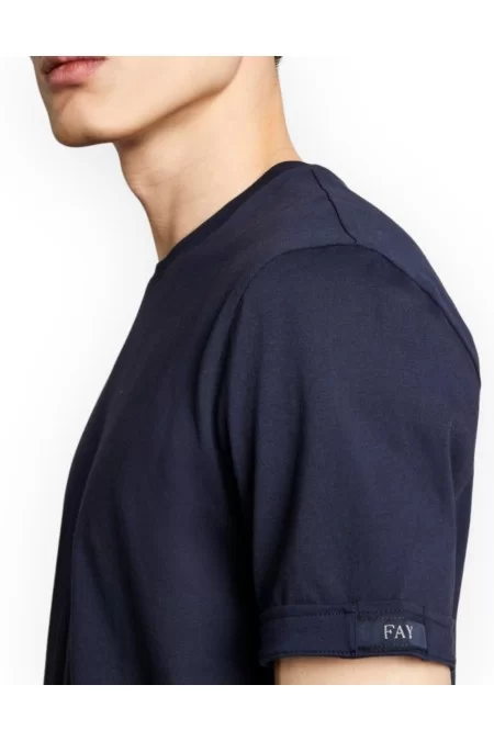 FAY T-SHIRT BLUE TAG Fino al 65% di sconto
