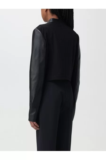 PINKO GIANO GIUBBINO IN PELLE E DRILL STRECH Negozi Online