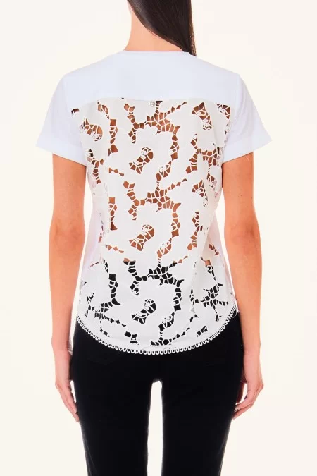LIUJO JEANS CORE T-SHIRT MODA M/C Offerta speciale