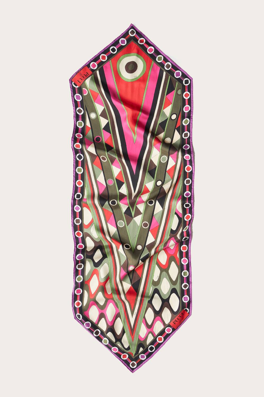 Pucci Foulard in seta con stampa Vivara Pucci Foulard in seta con stampa Vivara