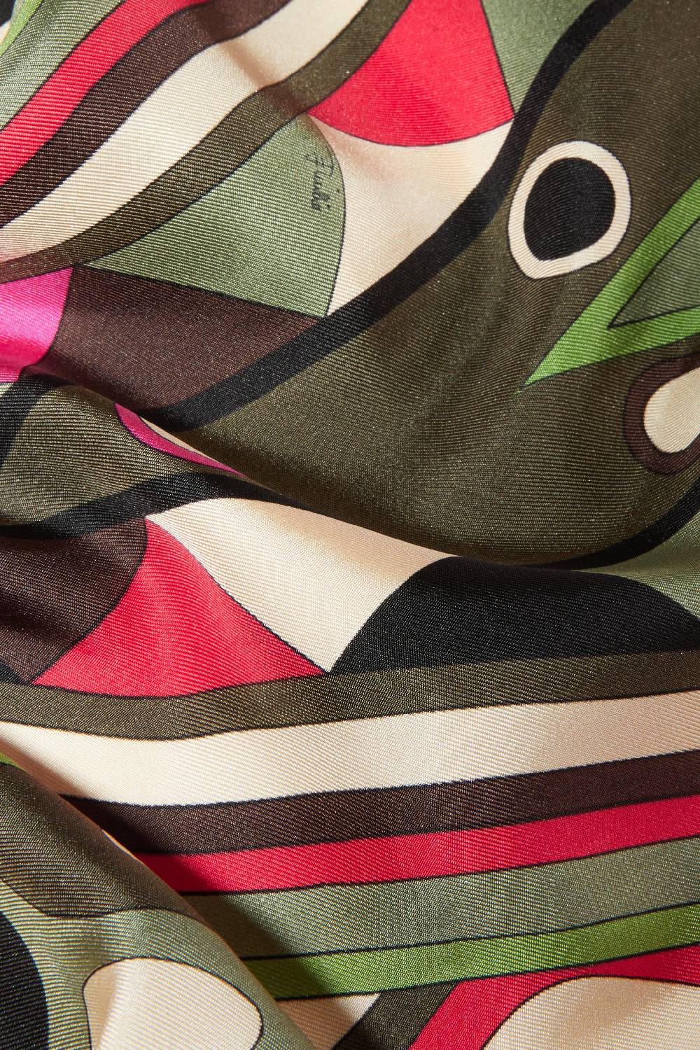 Pucci Foulard in seta con stampa Vivara 2025