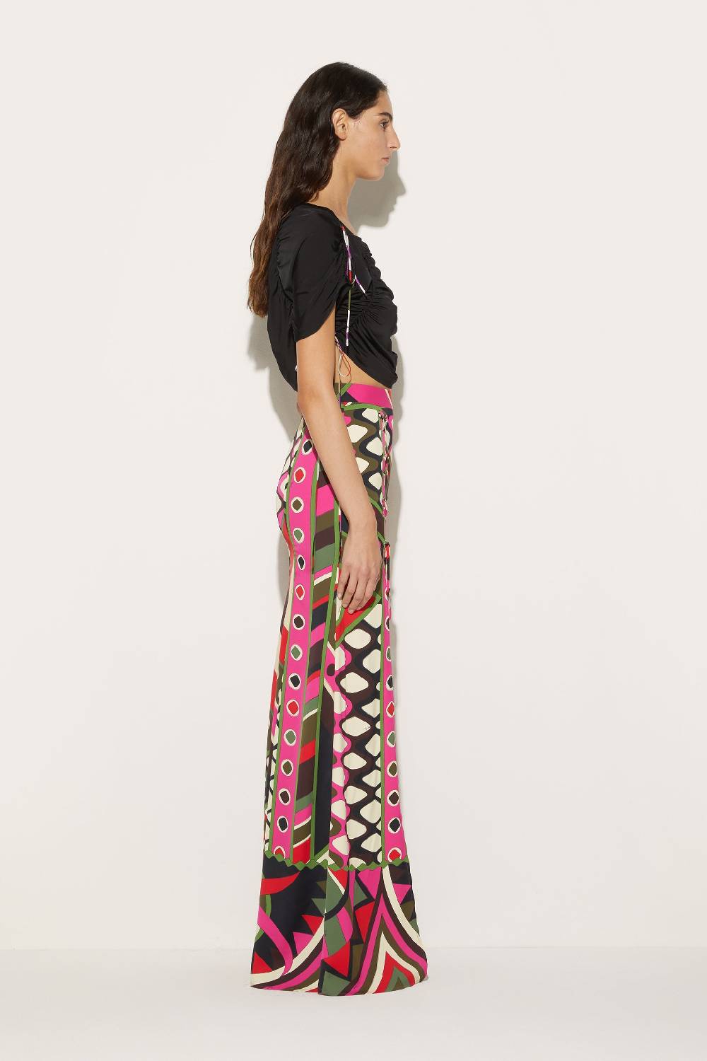 Pucci Gonna lunga con stampa Vivara Italy