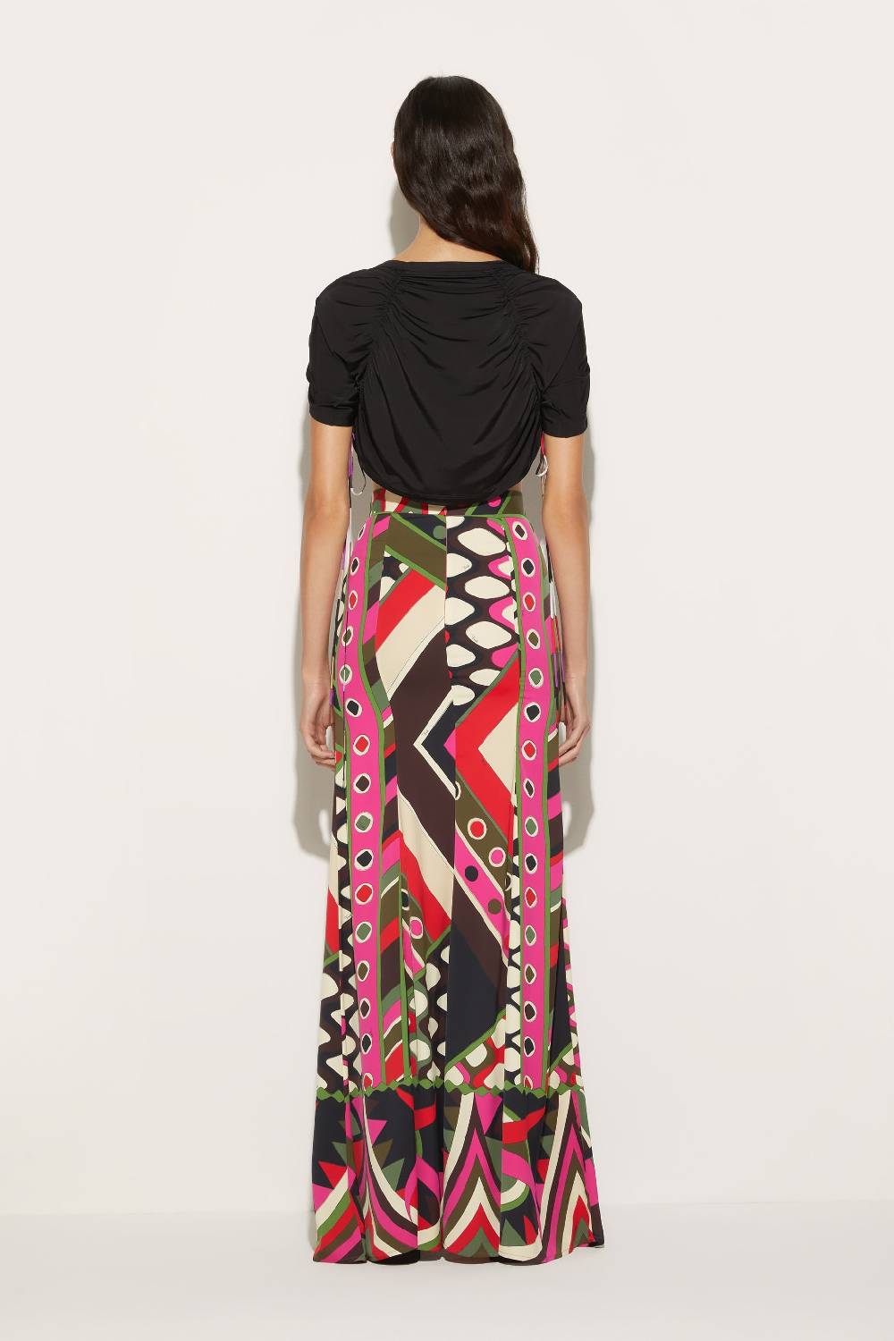 Pucci Gonna lunga con stampa Vivara Italy