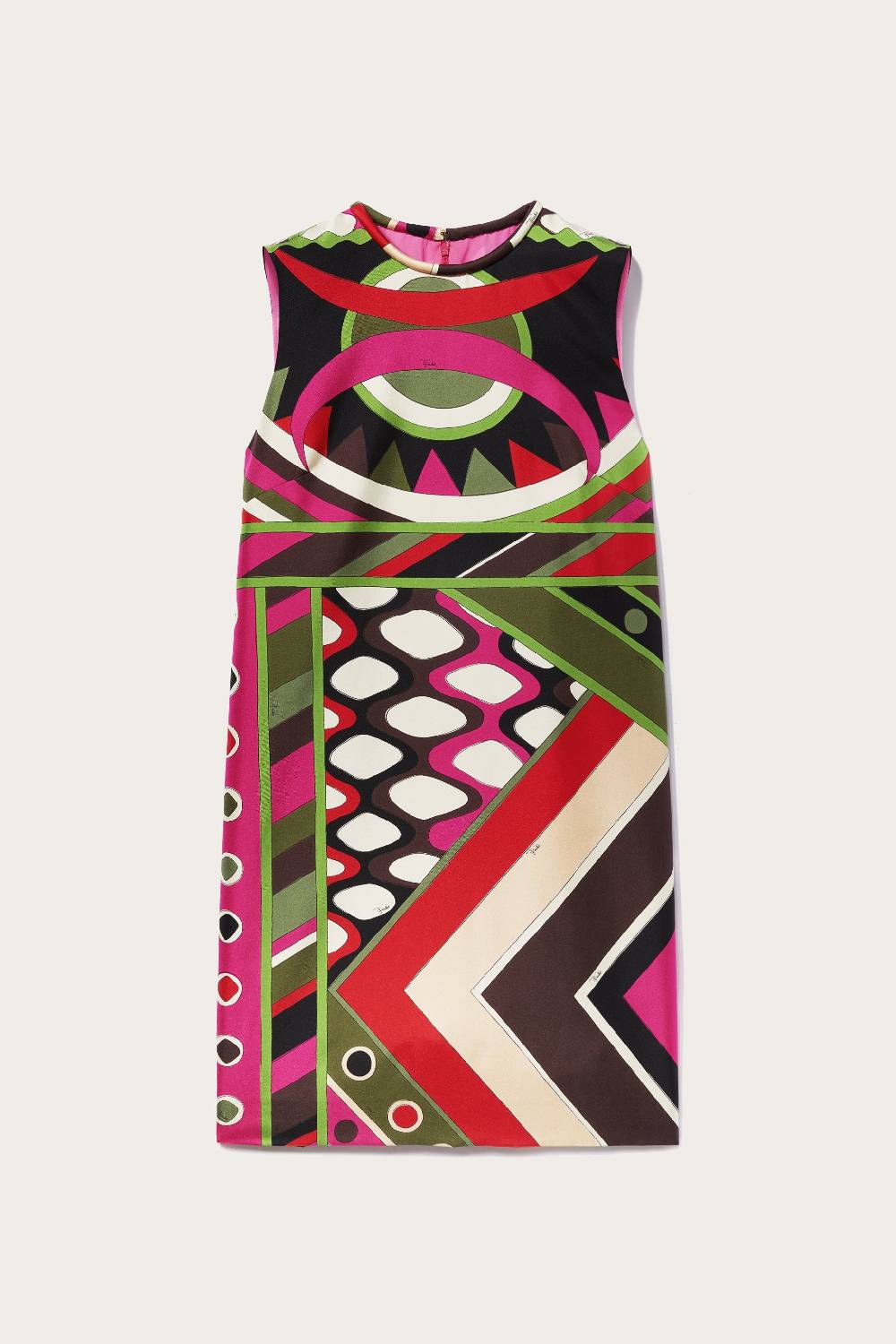 Pucci Mini abito in seta con stampa Vivara Pucci Mini abito in seta con stampa Vivara