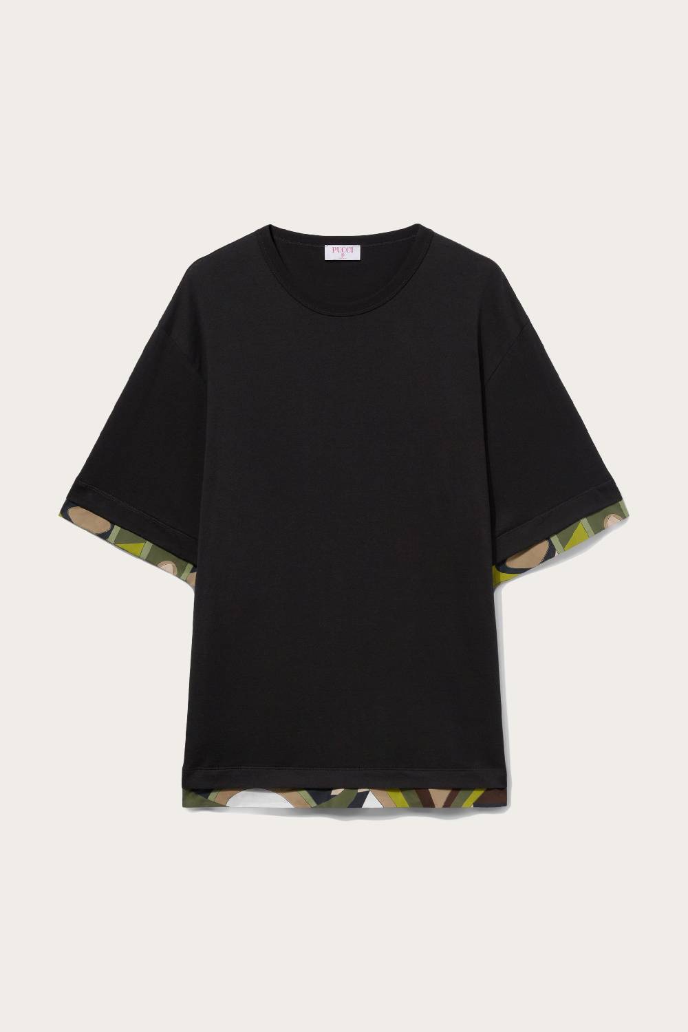 Pucci T-shirt con finiture Iride Pucci T-shirt con finiture Iride
