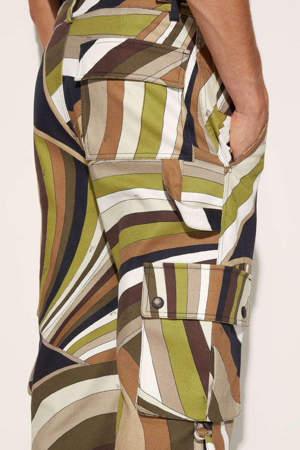 Pucci Pantaloni cargo con stampa Iride Spedizione Gratuita