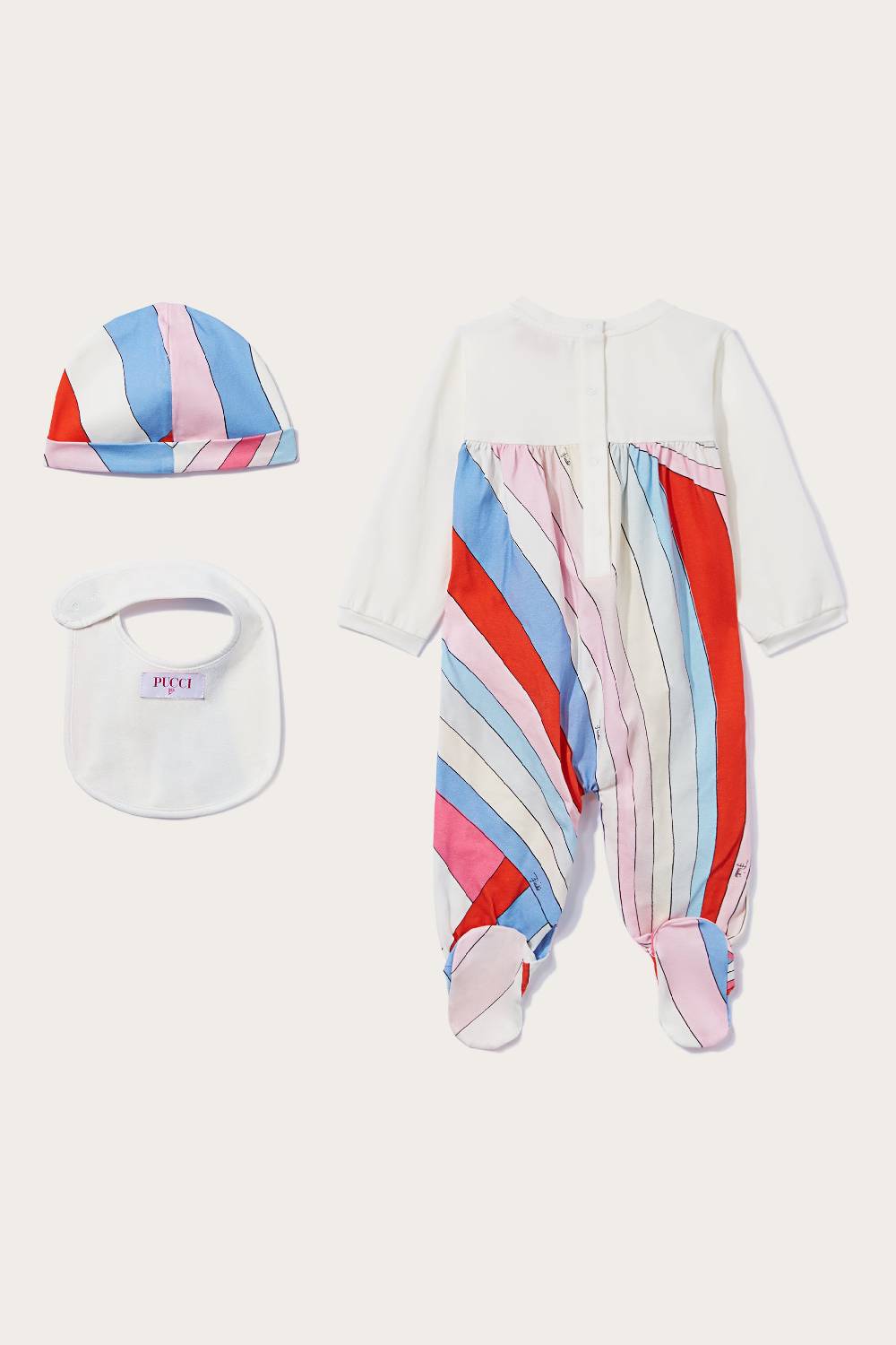 Pucci Completo neonato con stampa Iride Outlet