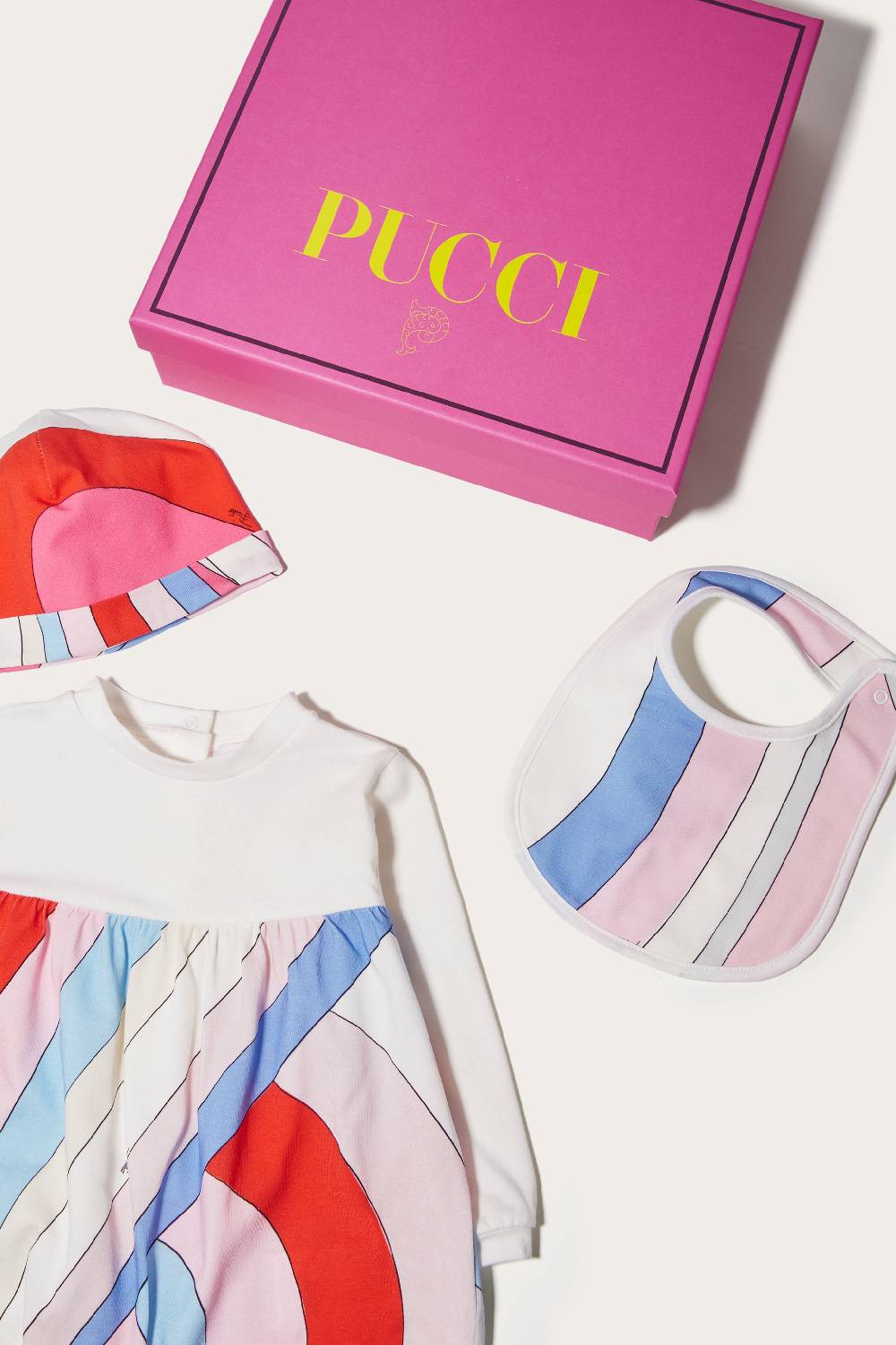 Pucci Completo neonato con stampa Iride Outlet