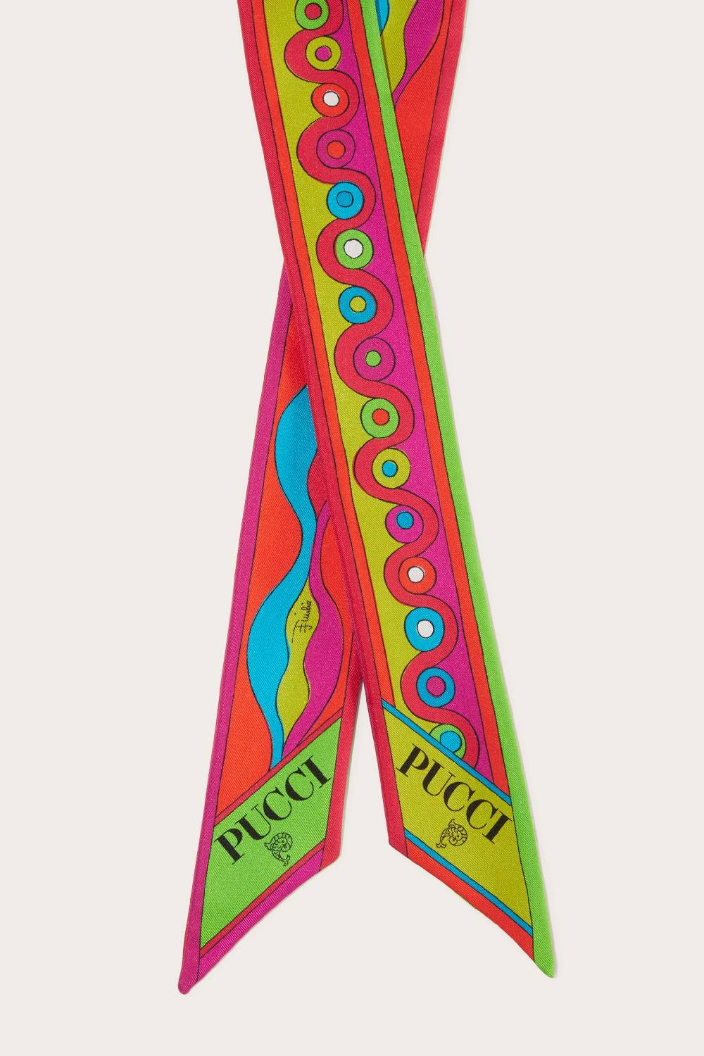 Pucci Foulard in seta con stampa Iride Hotsell