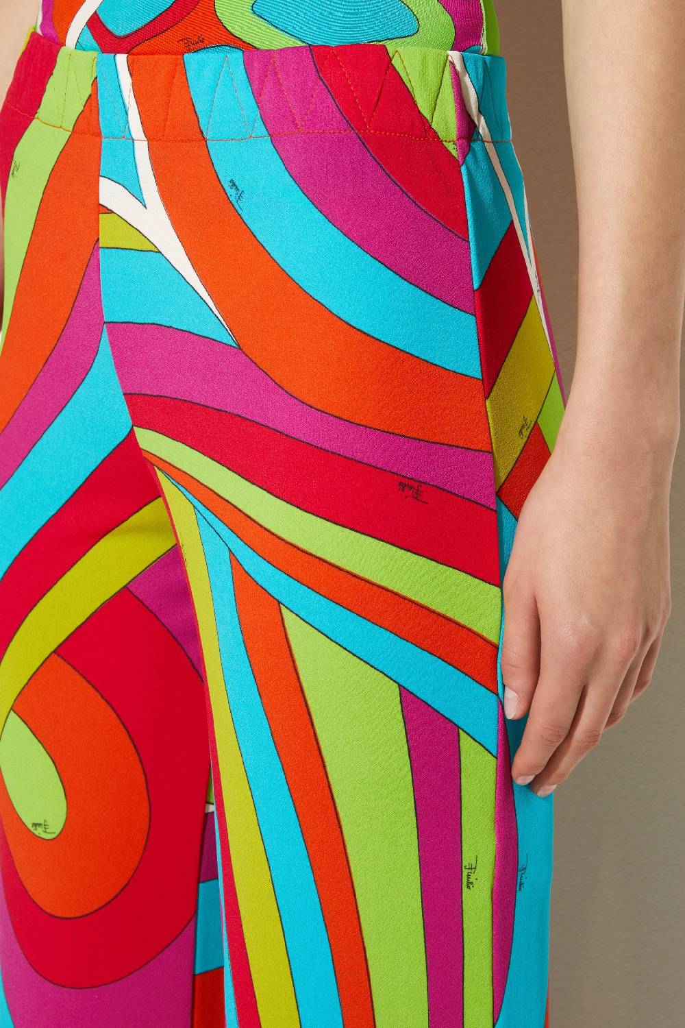 Pucci Pantaloni con stampa Iride Negozio