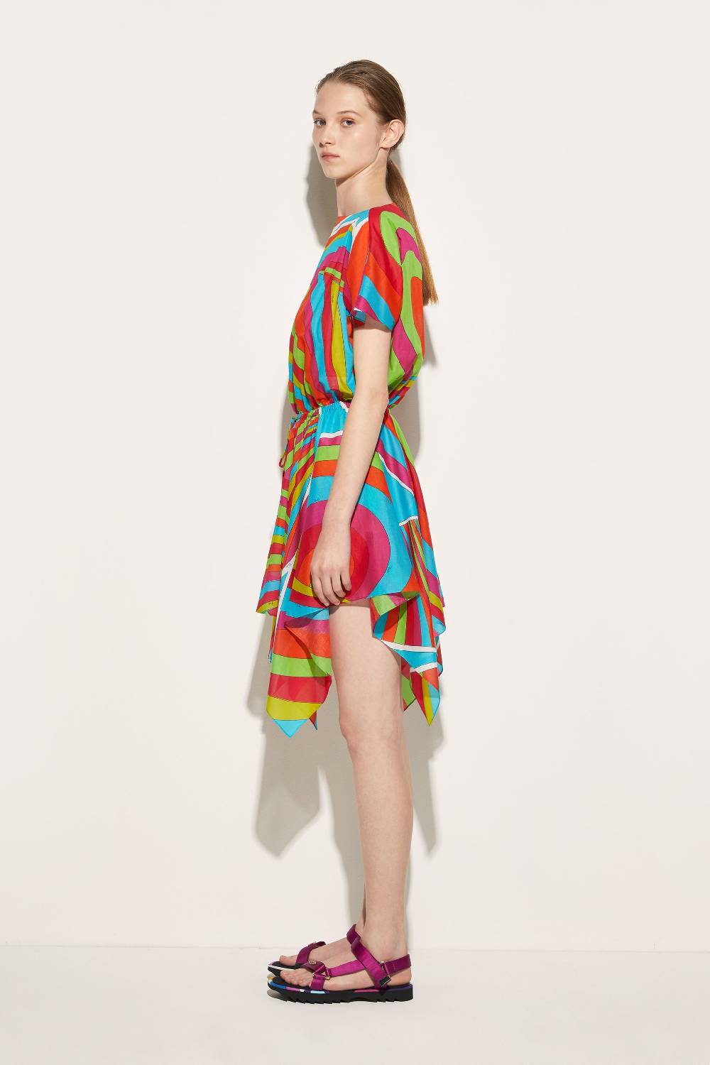 Pucci Mini abito con stampa Iride In Saldo
