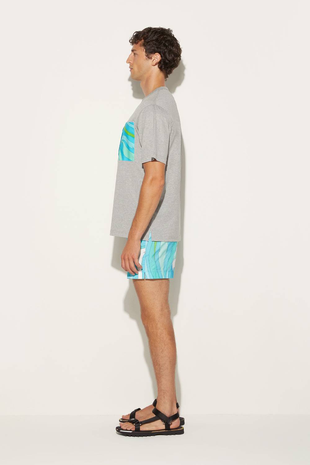 Pucci T-shirt con stampa Marmo Novità