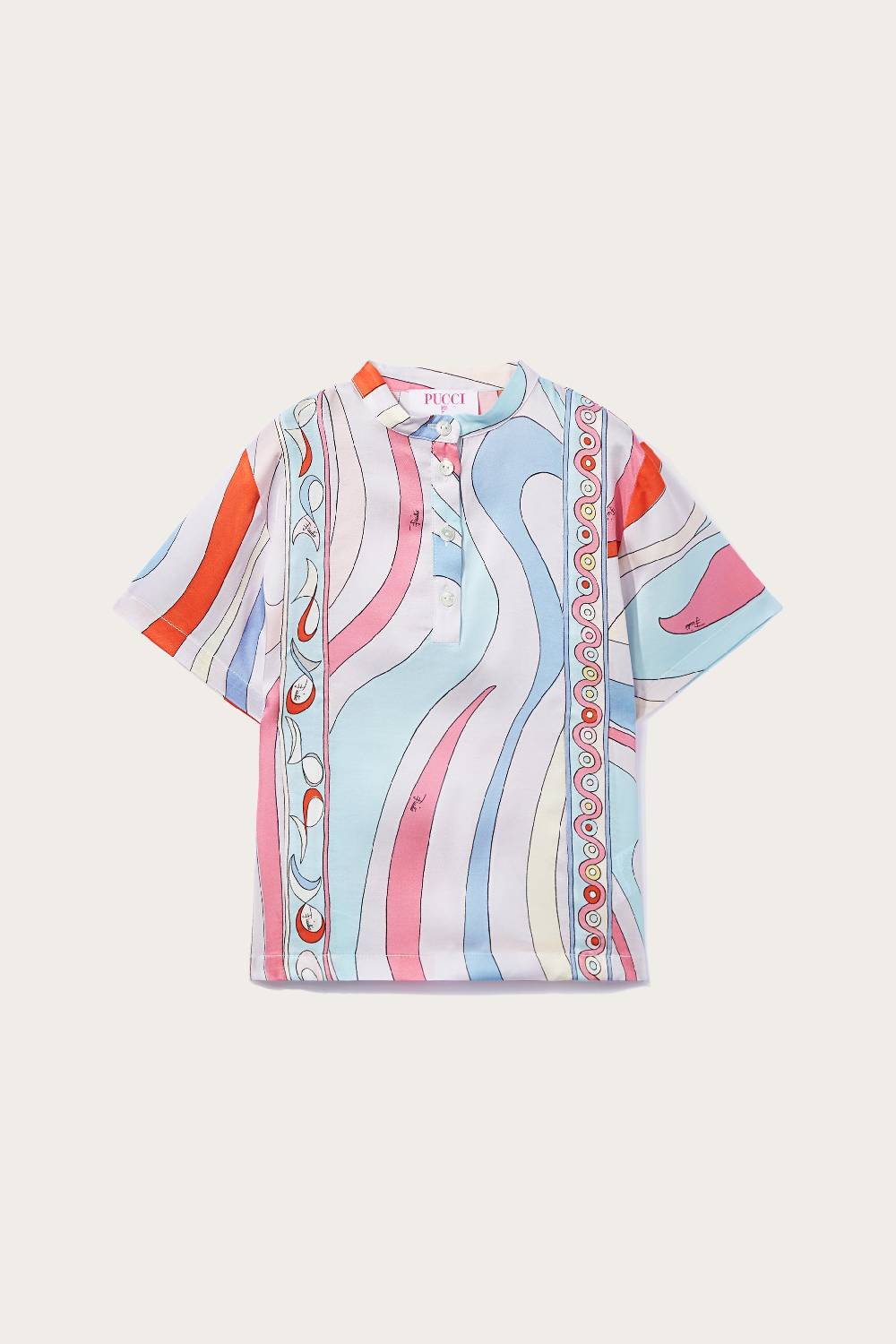 Pucci Camicia con stampa Marmo I Più Venduti
