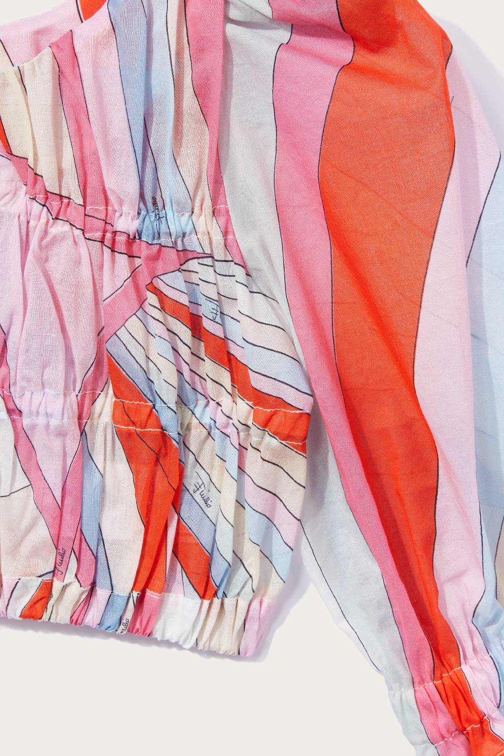 Pucci Top con stampa Iride In Linea