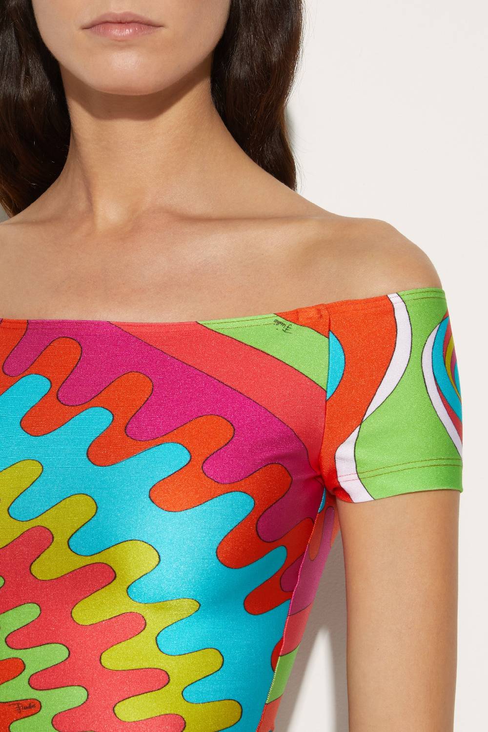 Pucci Top con stampa Bersaglio Promozione