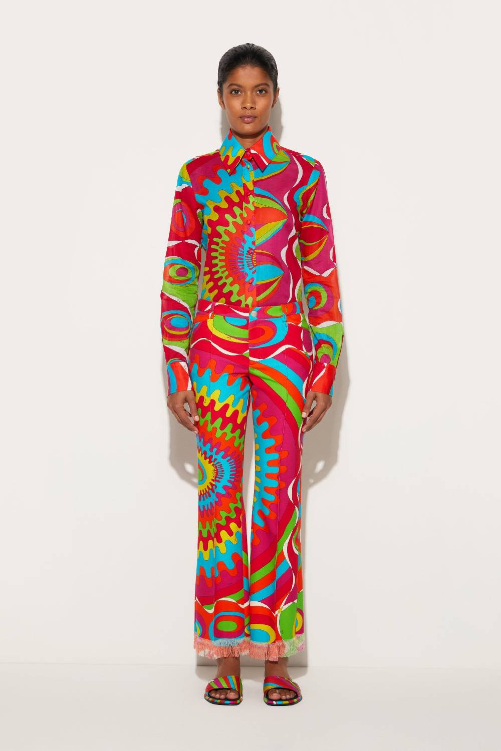Pucci Pantaloni con stampa Bersaglio Black Friday Prezzi