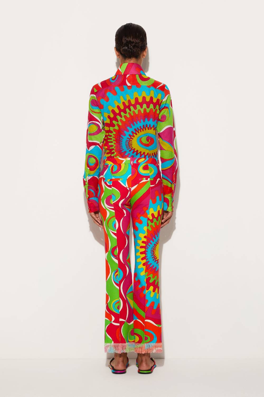 Pucci Pantaloni con stampa Bersaglio Black Friday Prezzi