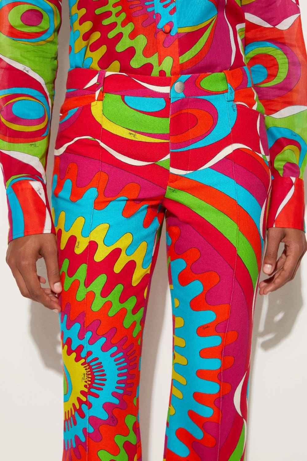 Pucci Pantaloni con stampa Bersaglio Black Friday Prezzi