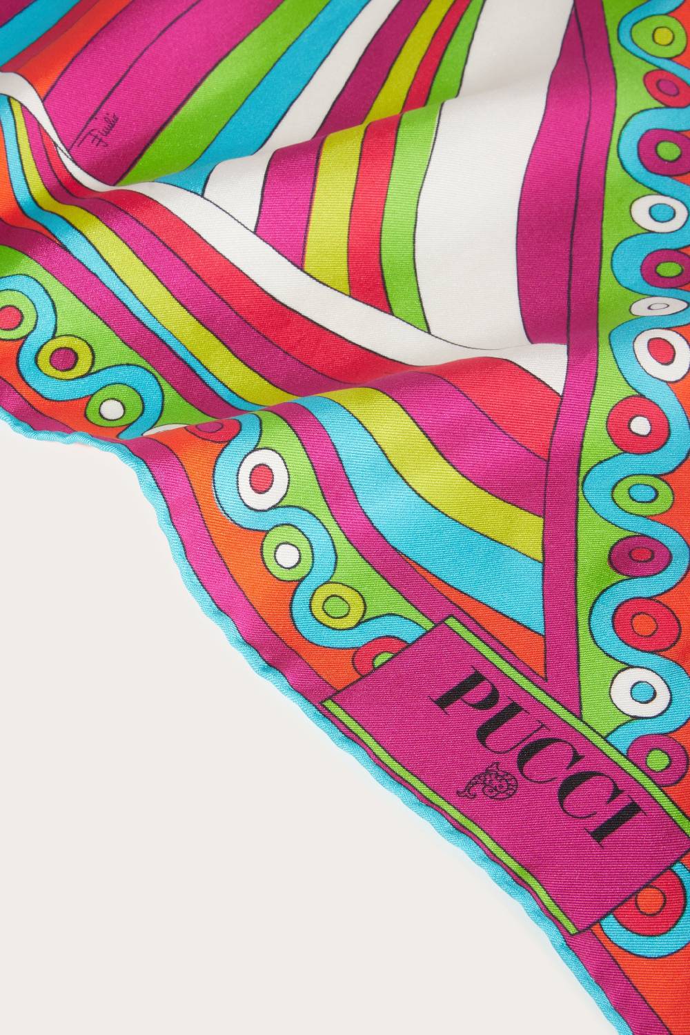 Pucci Foulard in seta con stampa Iride Negozi Online