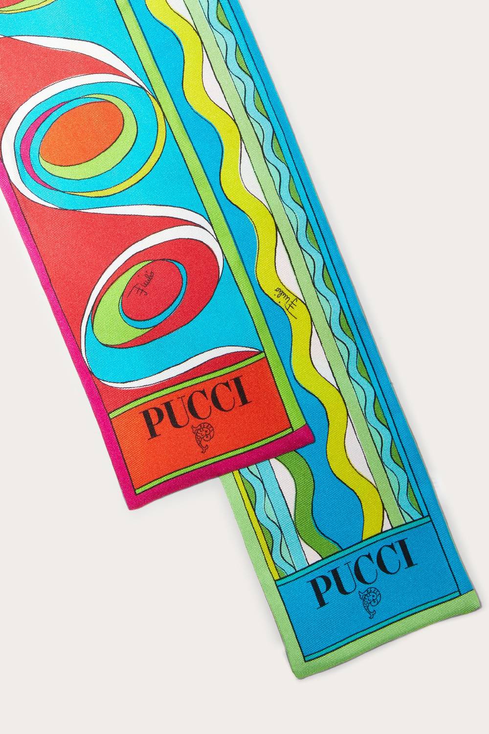 Pucci Foulard in seta con stampa Bersaglio Fino Al -60%